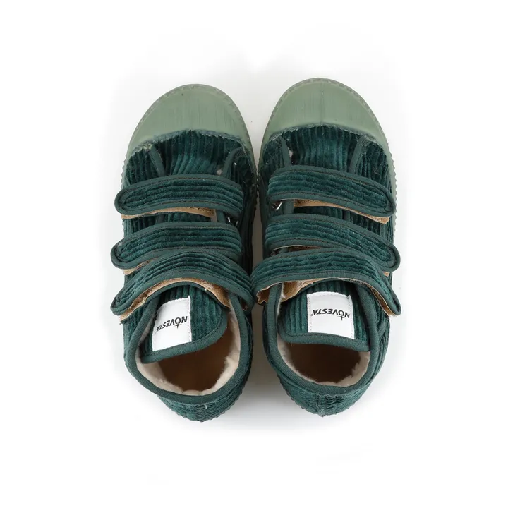 Star Corduroy Velvet Scratch Sneakers | Grün- Produktbild Nr. 2
