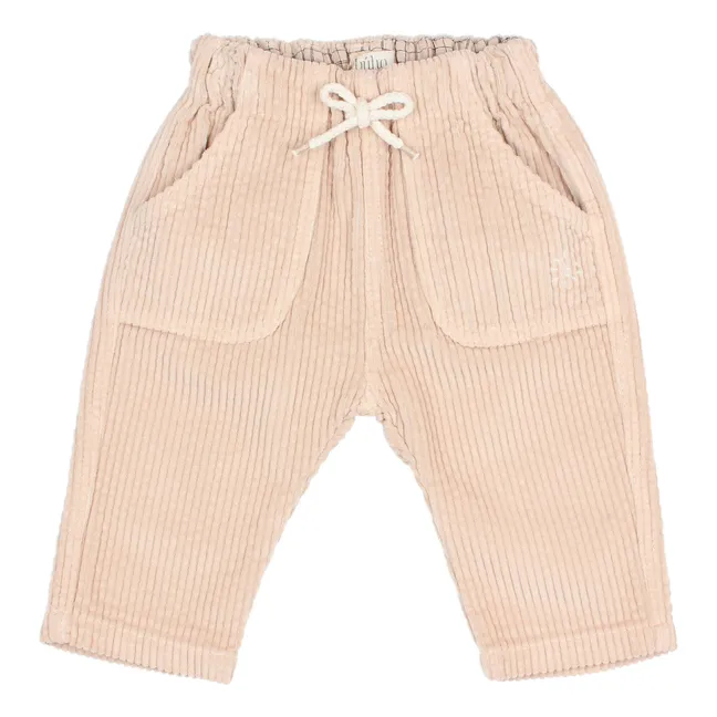 Baby Corduroy Trousers | Powder pink