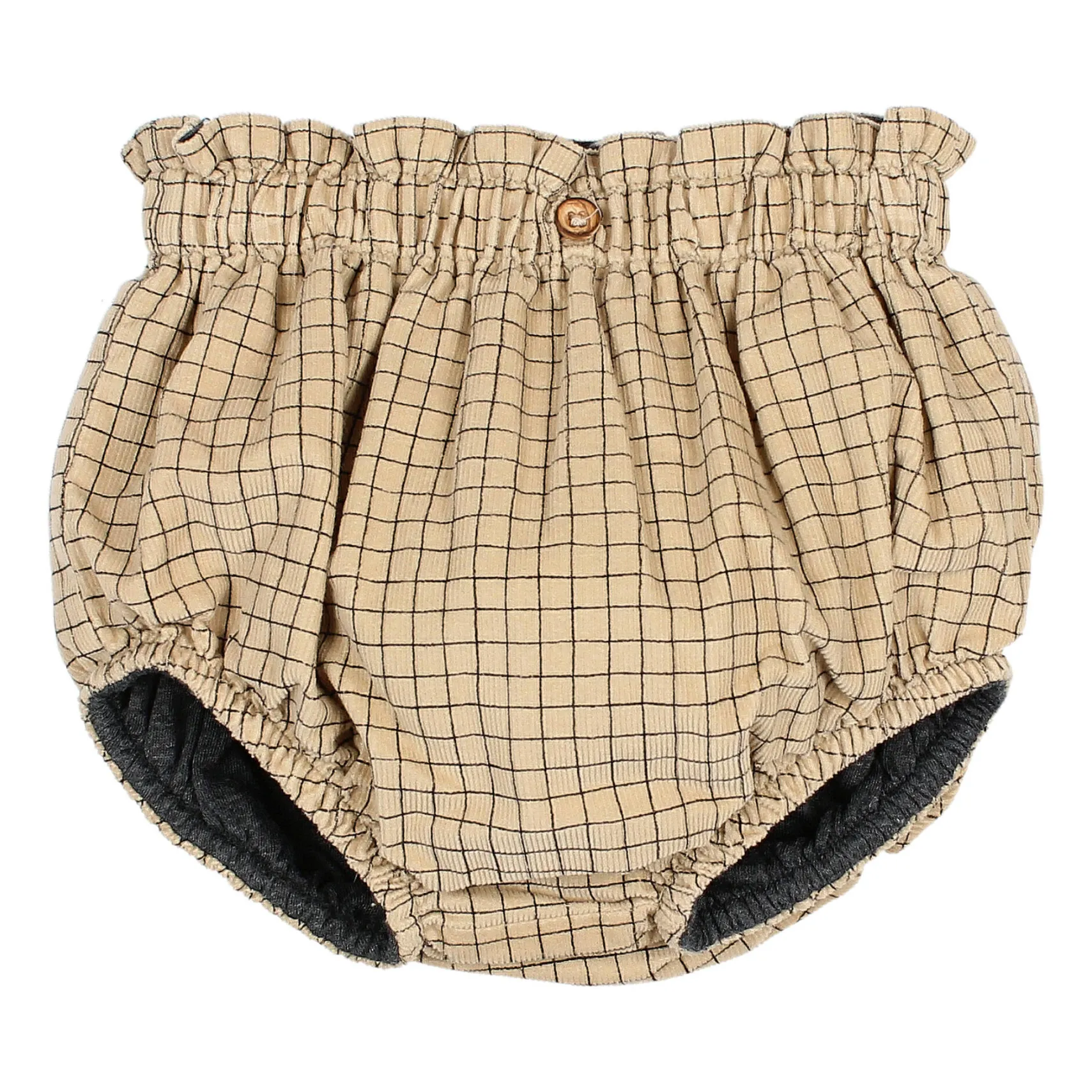 Búho Sand Velvet Milleraies Checked Bloomer