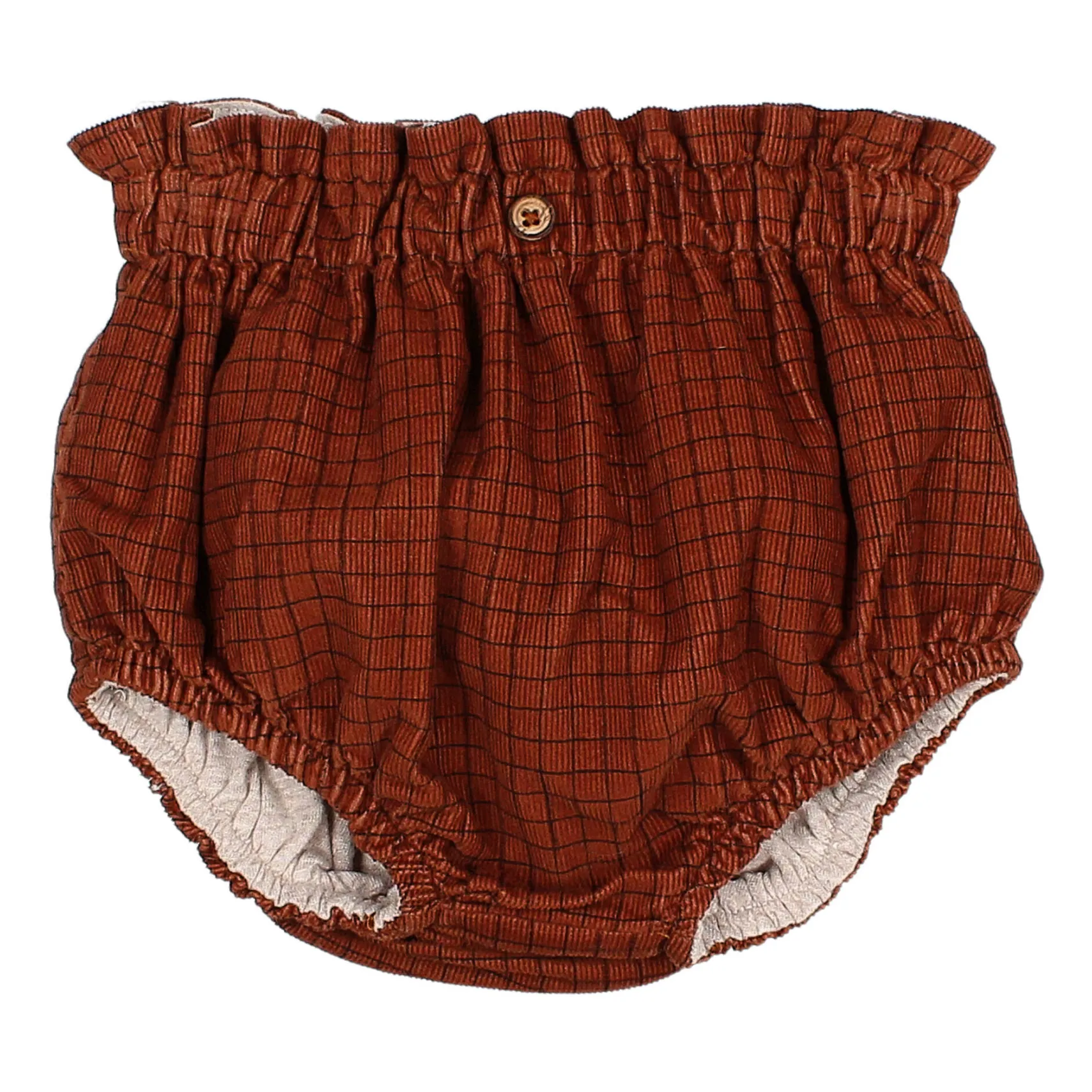 Búho - Bloomer - Velours - 24 mois - Brique