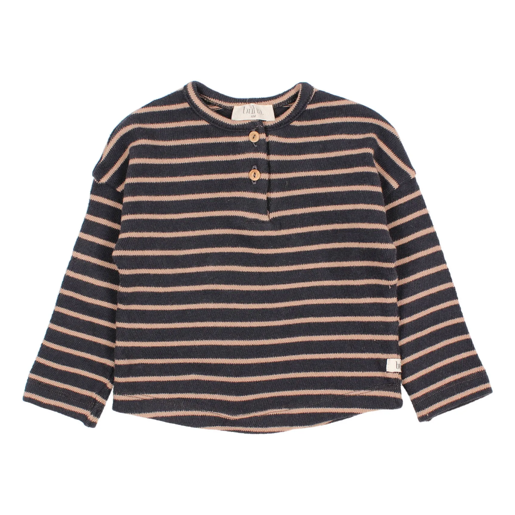 Búho Midnight Blue Tunisian Striped