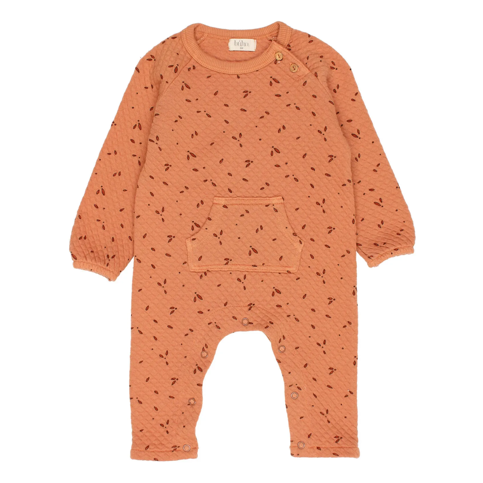 Búho Rust Autumn Textured Jumpsuit
