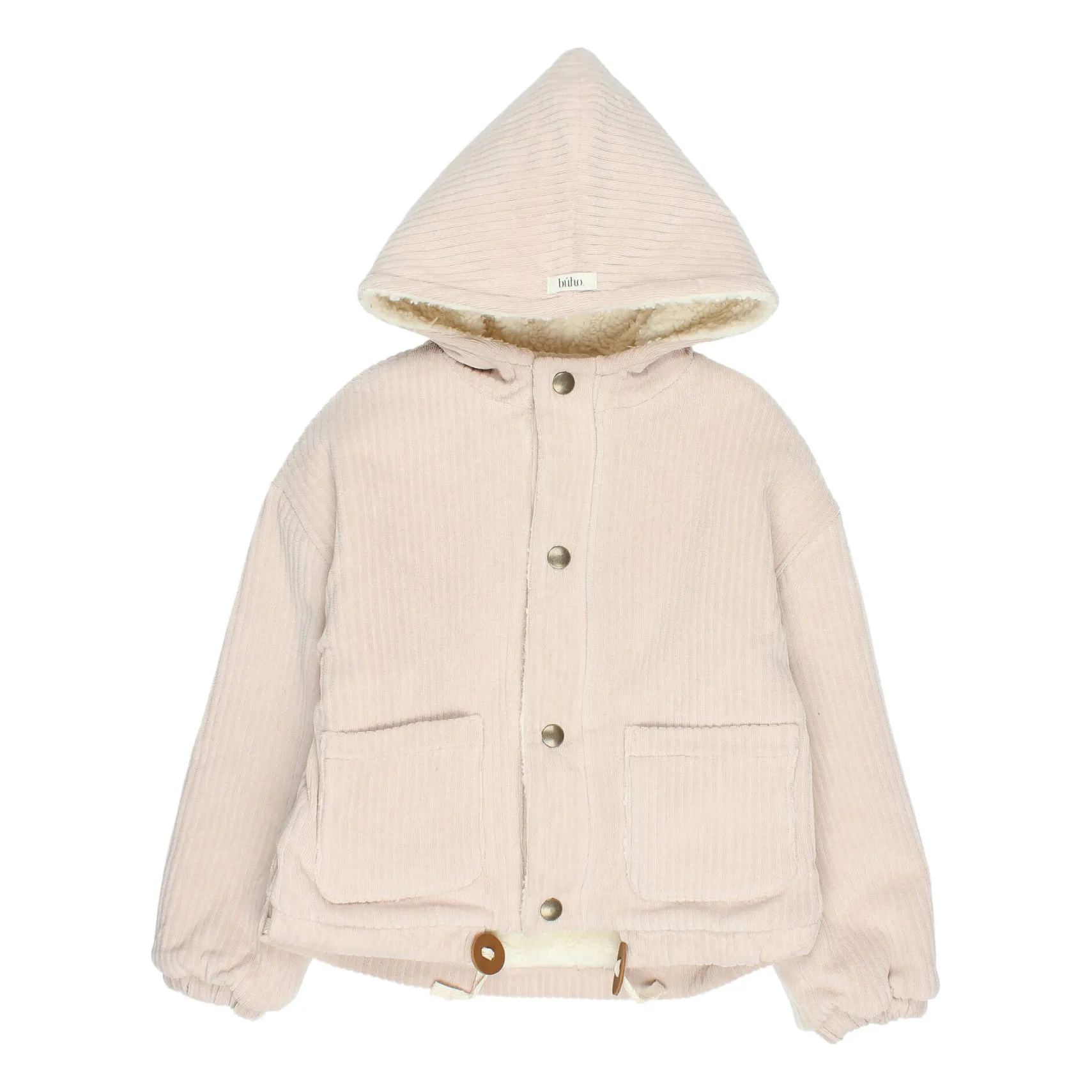 Búho Sand Corduroy Coat Organic Cotton Filled