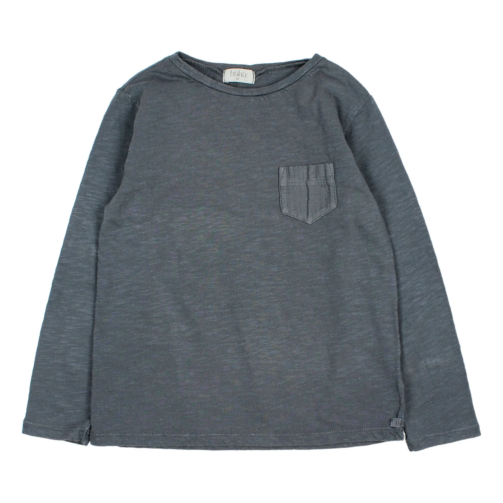 Búho - Blouse Enfant - Coton Biologique - Bleu Nuit - 4 ans