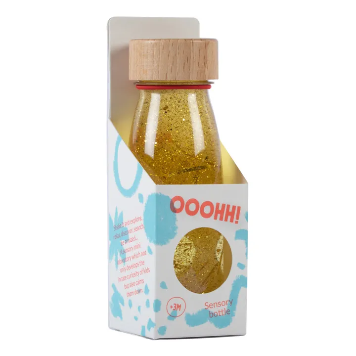 Bouteille sensorielle | Doré- Image produit n°1