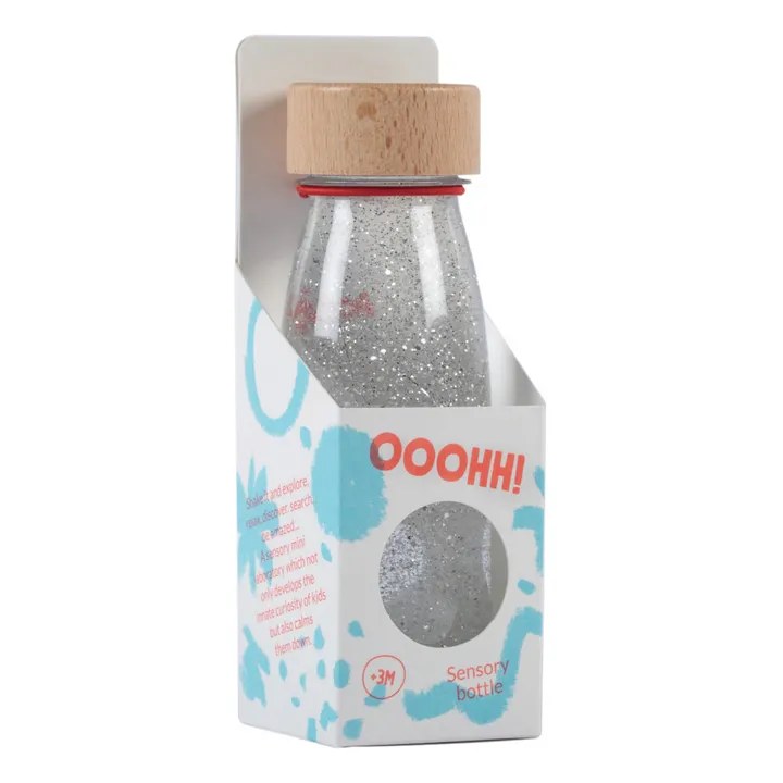 Bouteille sensorielle | Argenté- Image produit n°1