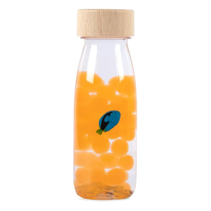 Petit Boum - Bouteille sensorielle Poisson - Orange | Smallable