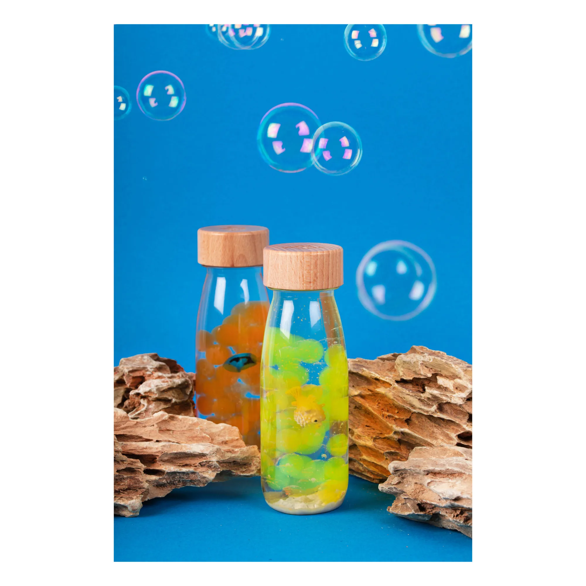Bouteille sensorielle Poisson | Orange- Image produit n°2