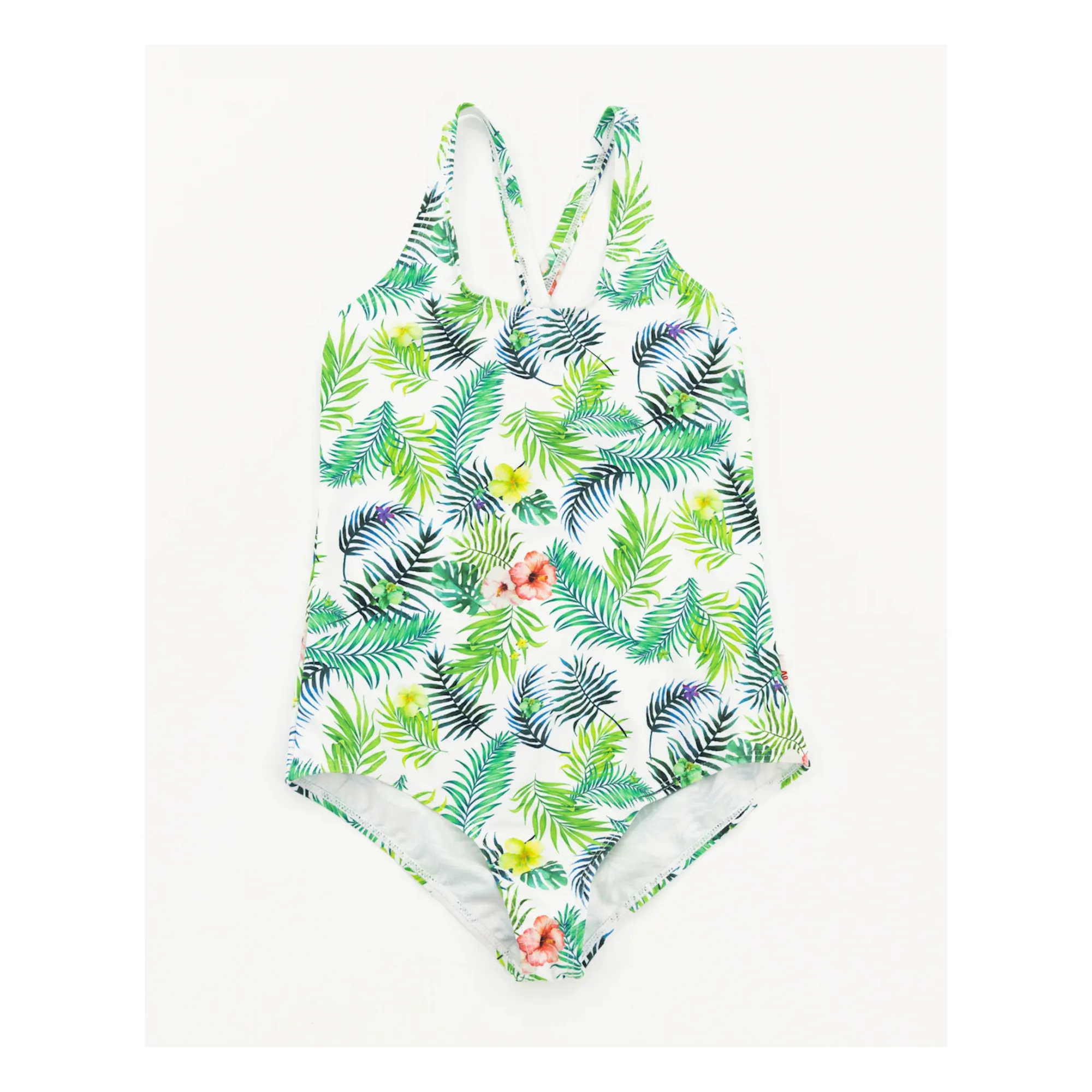 Ao76 Green Dara Tahiti Two-Piece Swimsuit