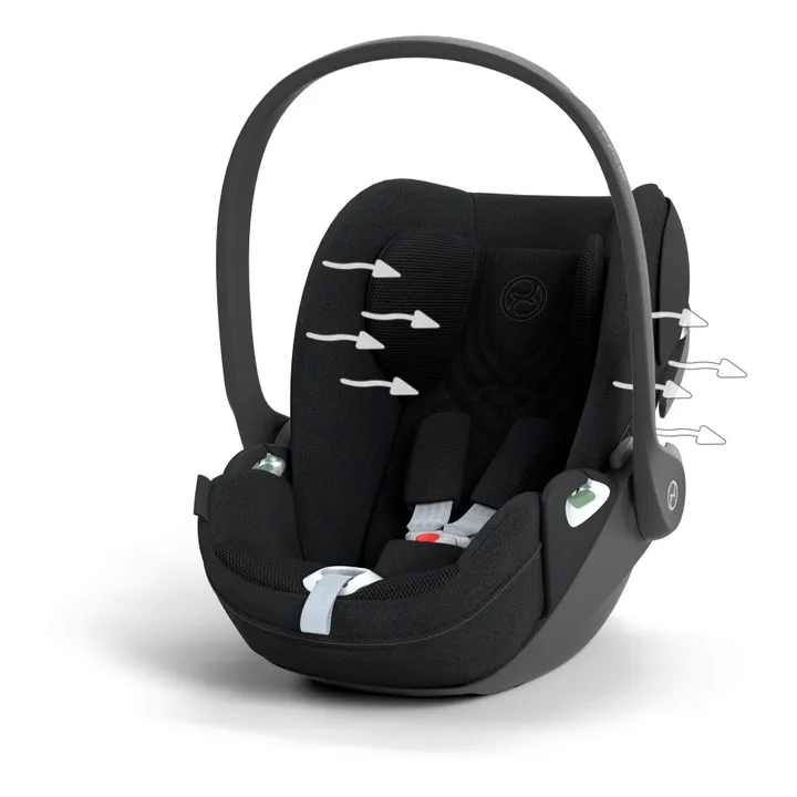 Cybex Auto Cloud T iSize Plus Car Seat Black Smallable