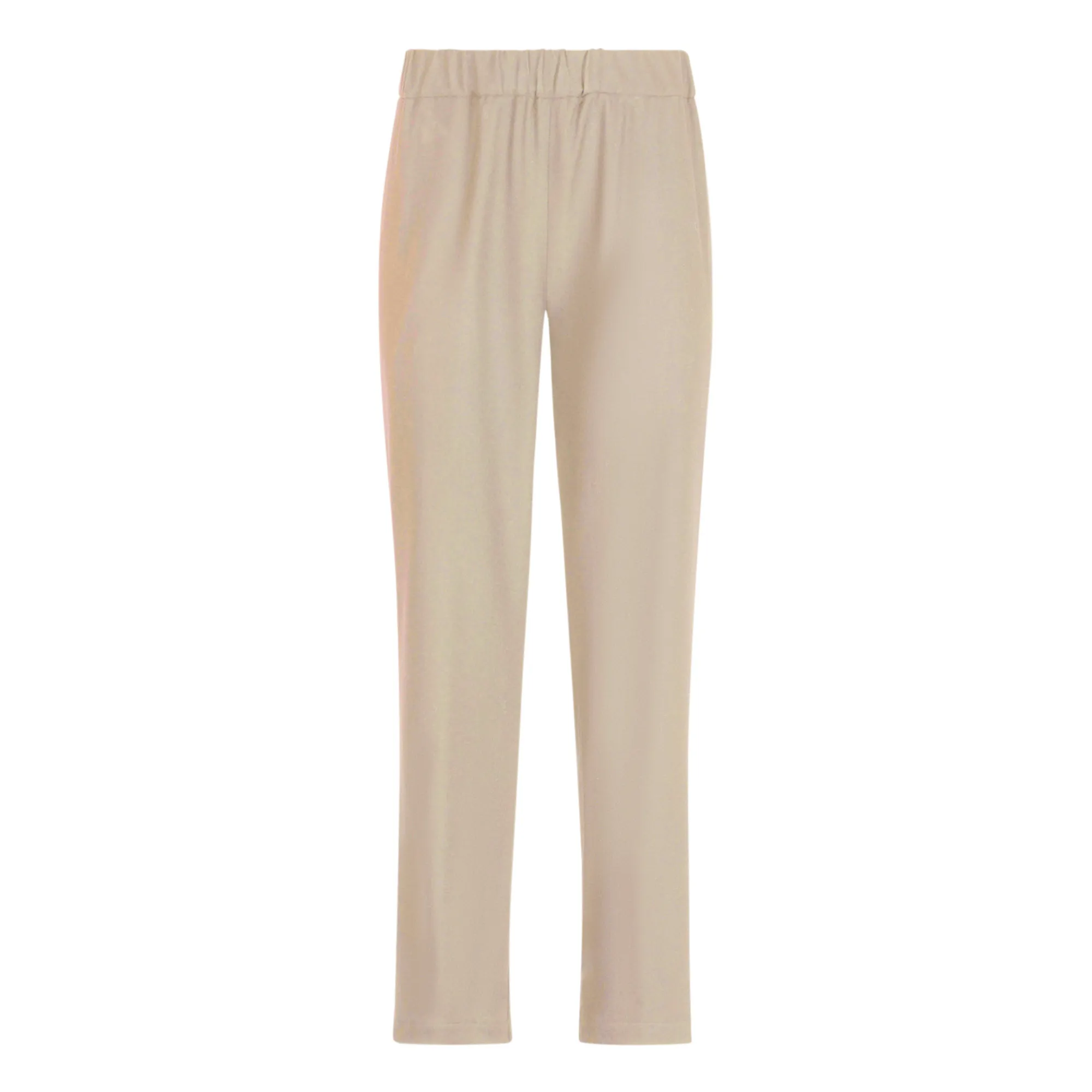 Pomandère Cream Virgin Wool Stretch Trousers
