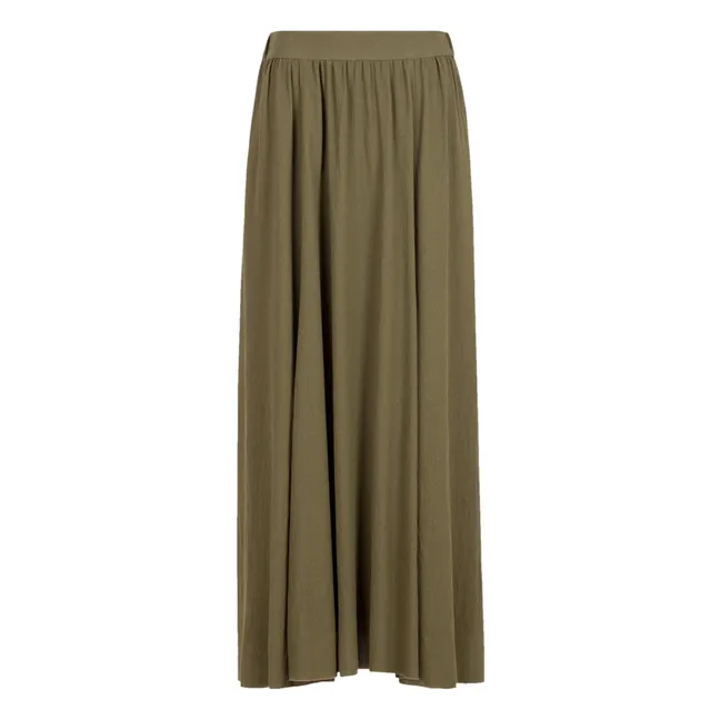 Falda plisada | Verde bosque