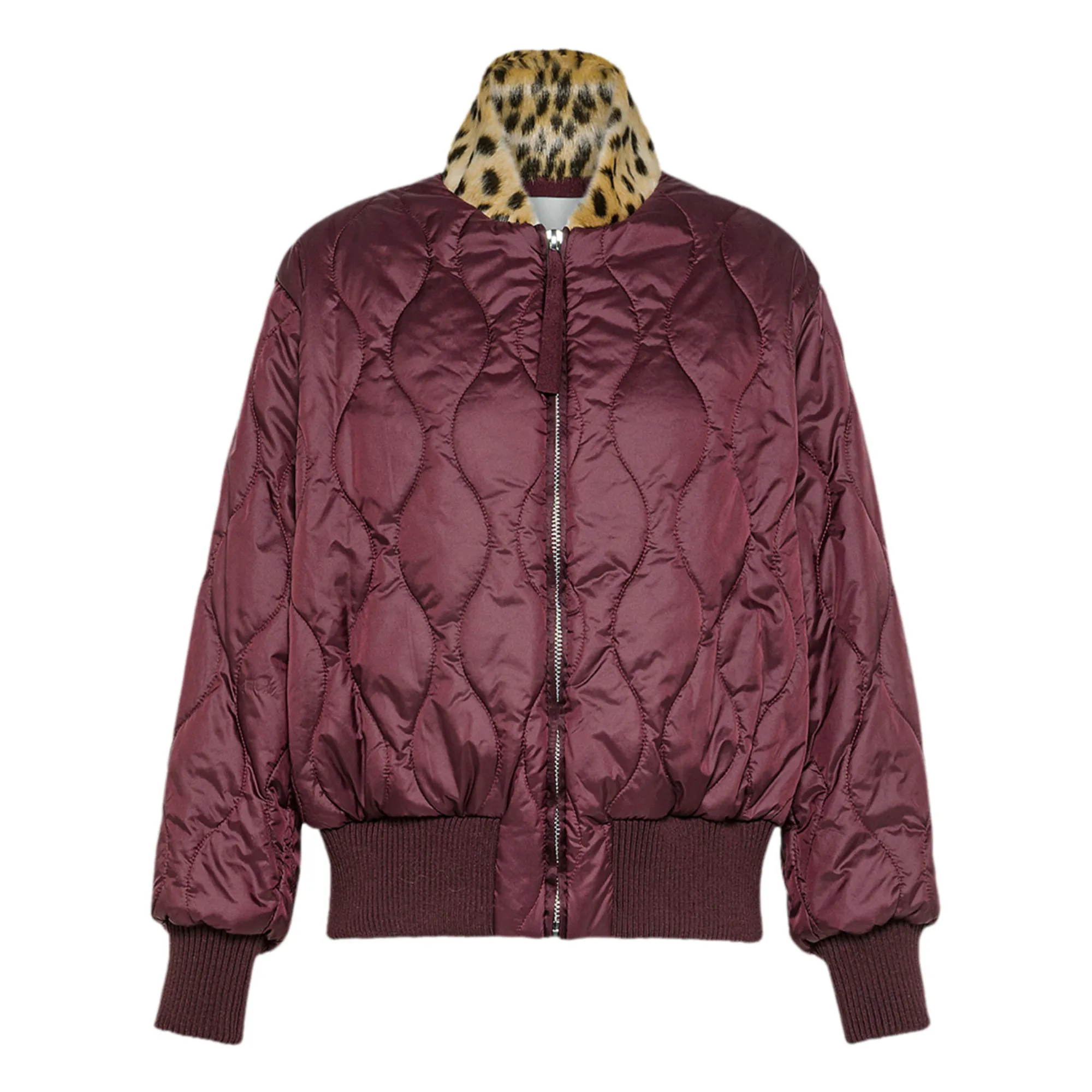 Forte Forte Lie De Vin Reversible Bomber