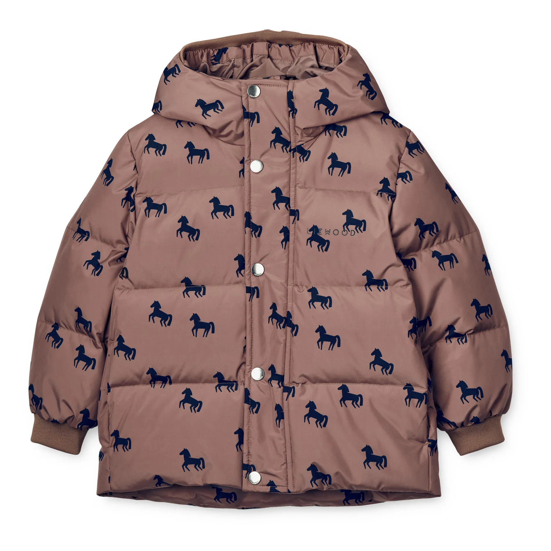 Liewood Dusty Pink Palle Recycled Horse Down Jacket
