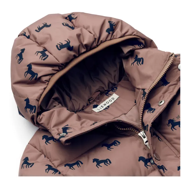 Palle Recycled Horse Down Jacket | Dusty Pink