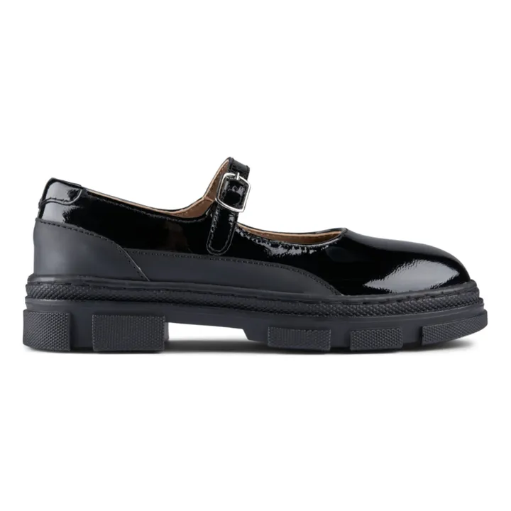 Ballerines Cuir Vernis Alexandra | Noir- Image produit n°0