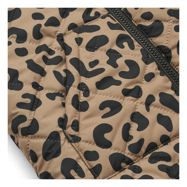 Jackson Leopard Reversible Jacket | Brown- Product image n°5