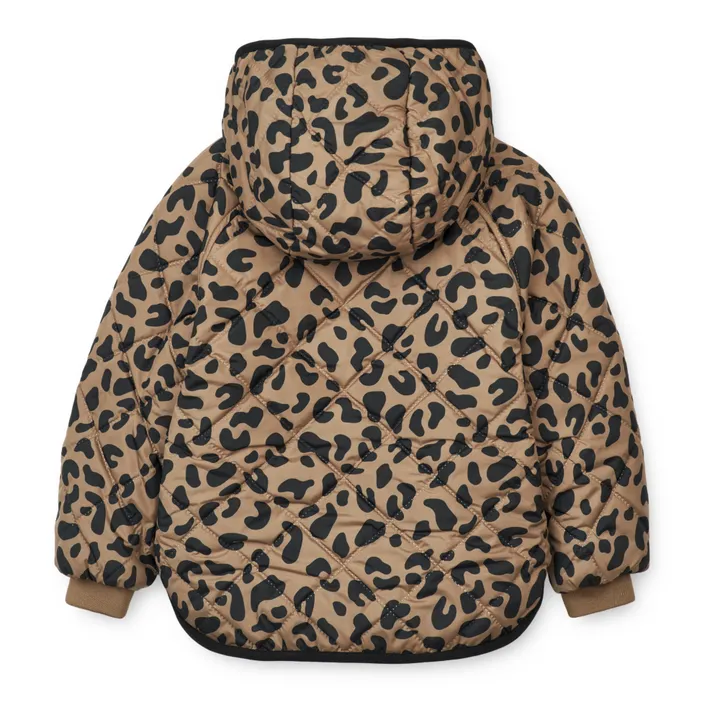 Jackson Leopard Reversible Jacket | Brown- Product image n°7