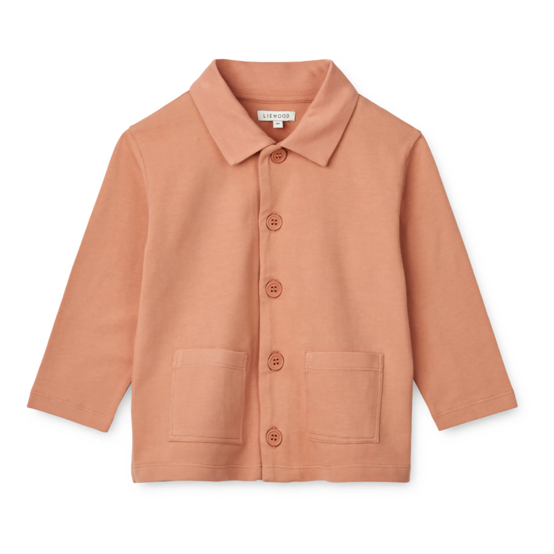 Liewood Pink Alke Recycled Wool Cardigan