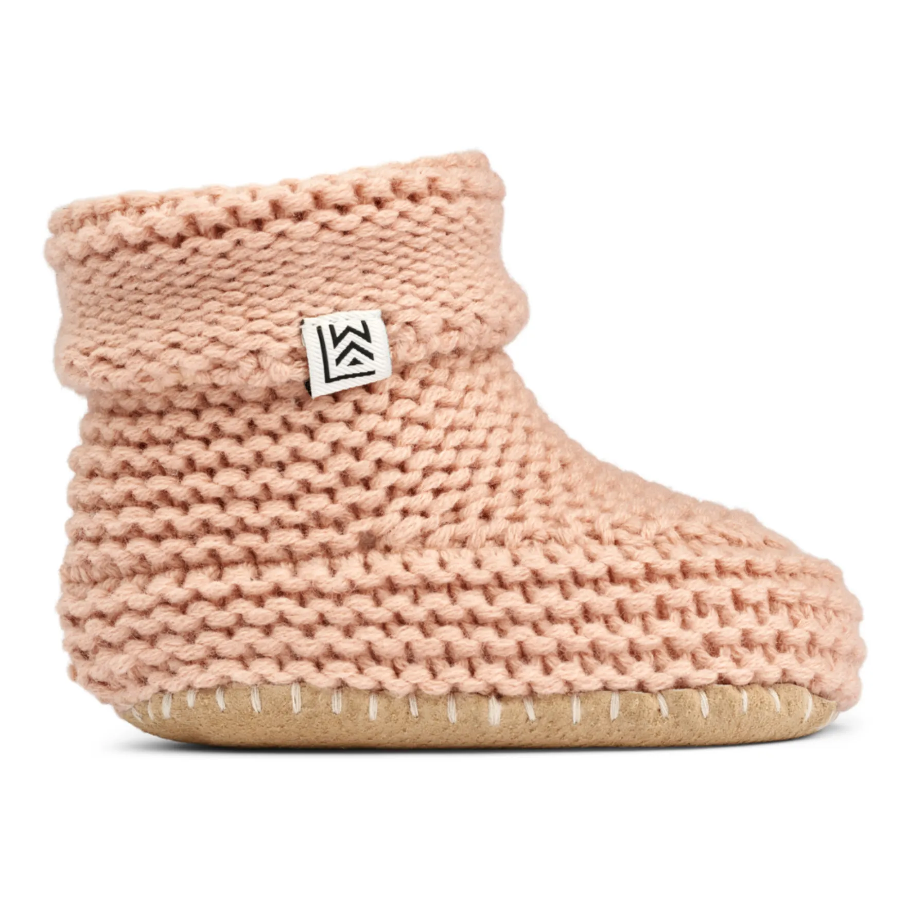 Liewood Pink Vigge Recycled Wool Slippers