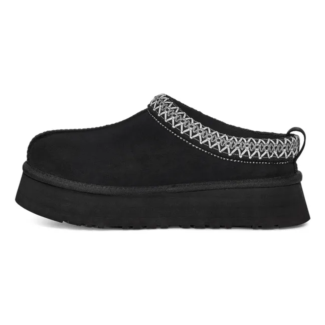 Tazz Fur-Lined Shoes | Black