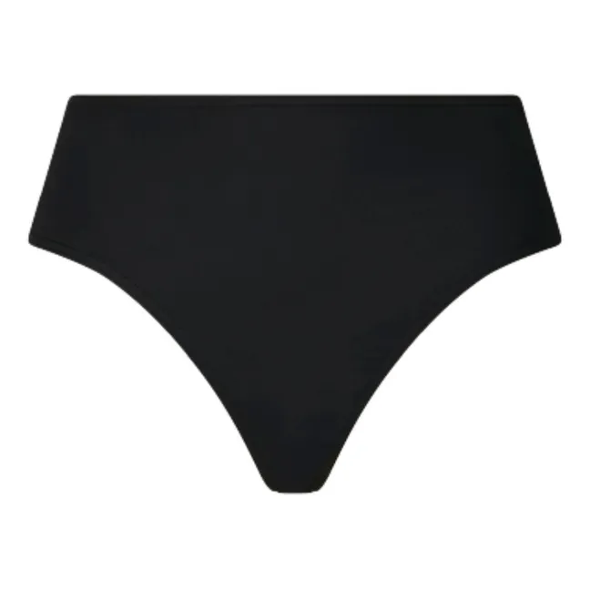 Braguita de bikini menstrual - Flujo Medio | Negro