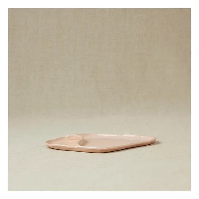 Plat de présentation compartimenté | Dusty pink