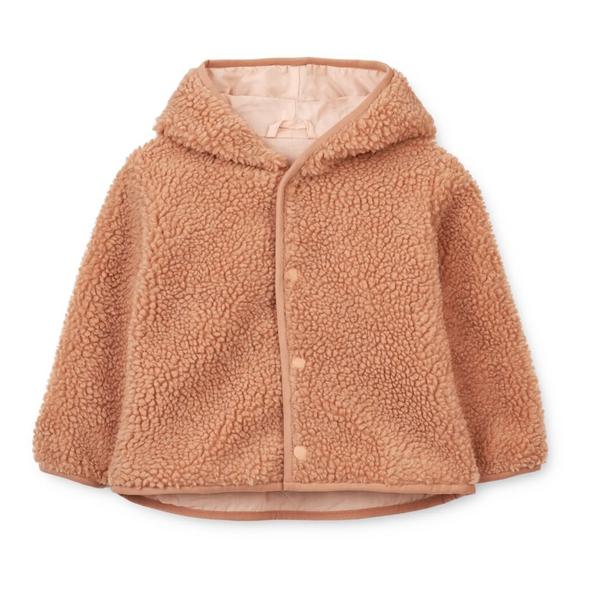 Liewood Pink Inge Recycled Fur Jacket