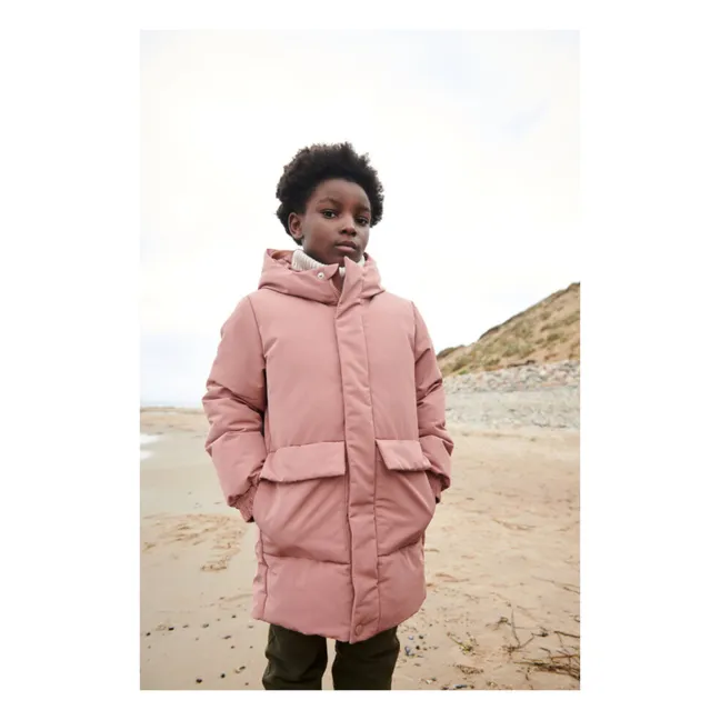 Althea Recycled Parka | Dusty Pink