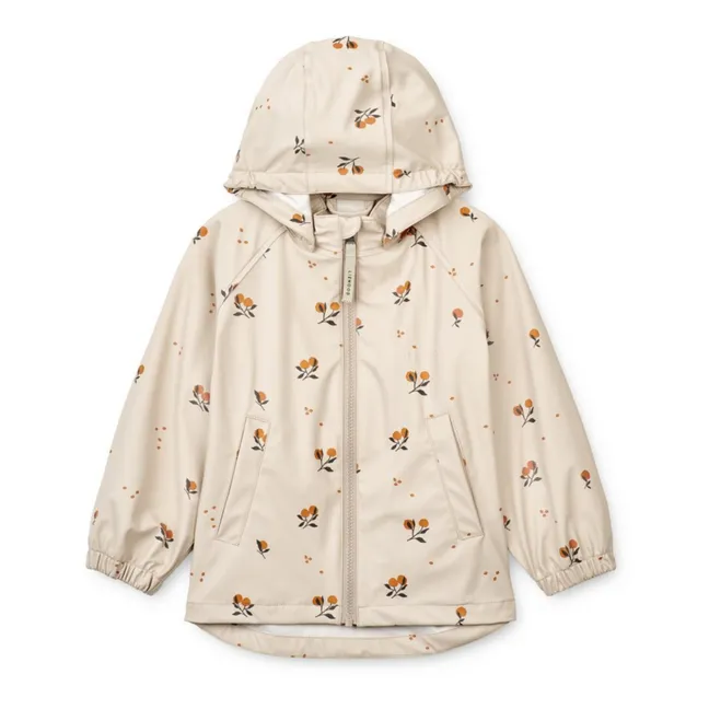 Waterproof Jacket Recycled Materials Peaches Moby | Apricot