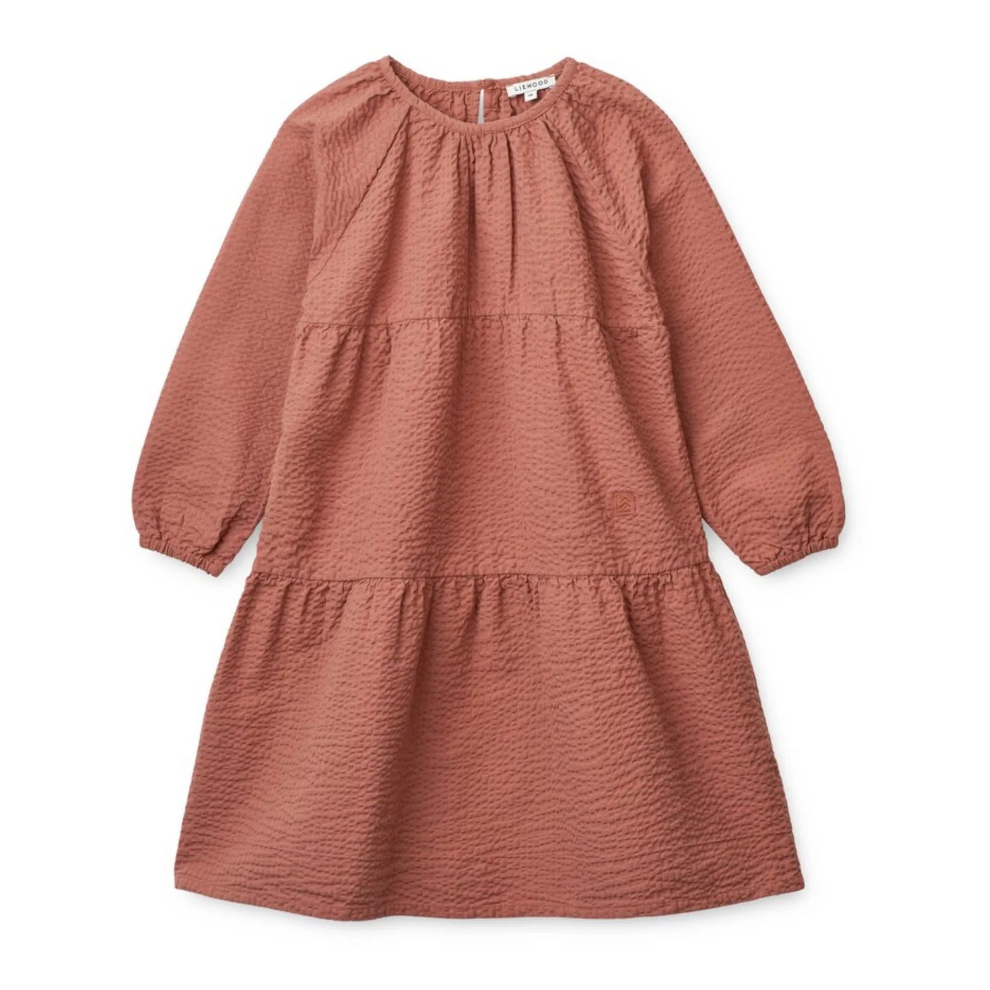 Liewood Dusty Pink Cecilie Organic Cotton Dress