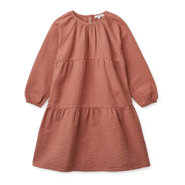 Cecilie Organic Cotton Dress | Dusty Pink