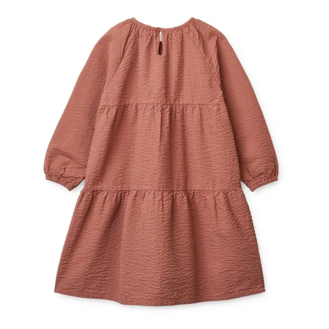 Cecilie Organic Cotton Dress | Dusty Pink