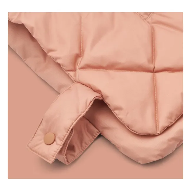 Quilted Snood Recylée Tate fabric | Pink