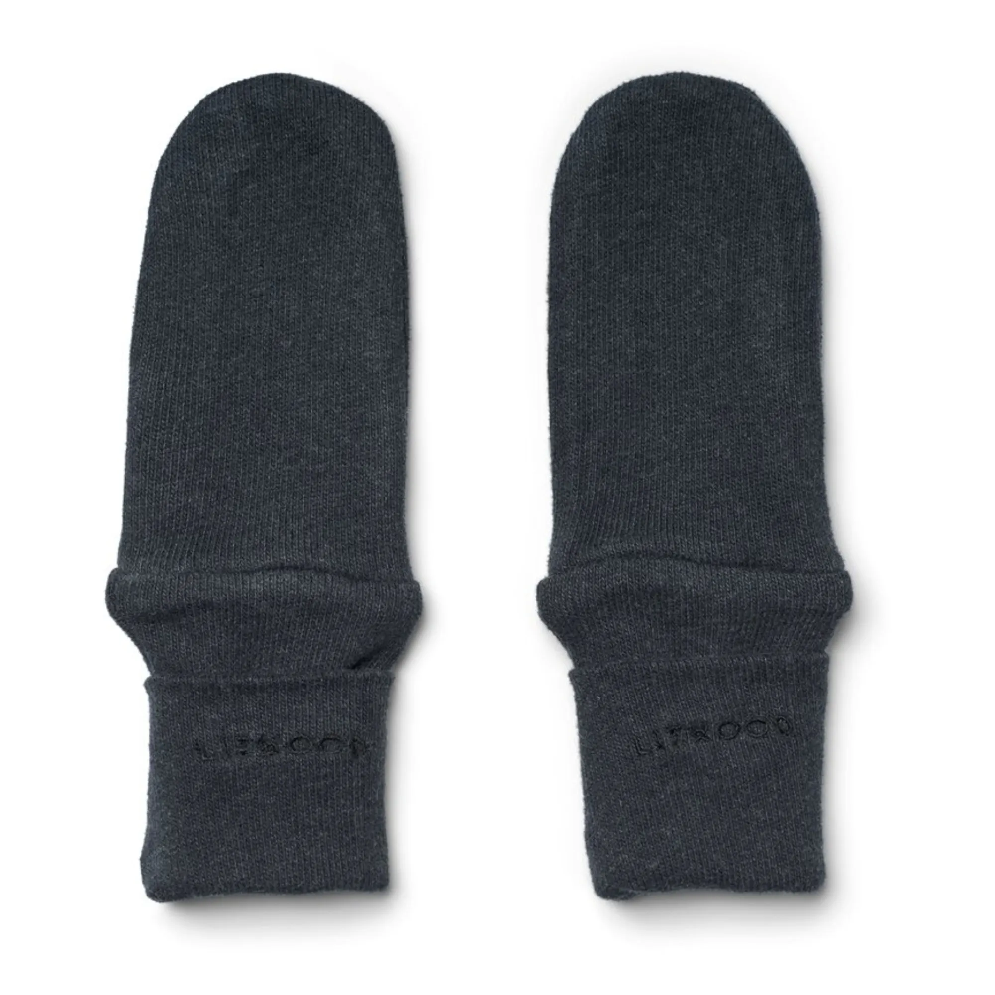 Liewood Charcoal Grey Marisol Organic Cotton Mittens