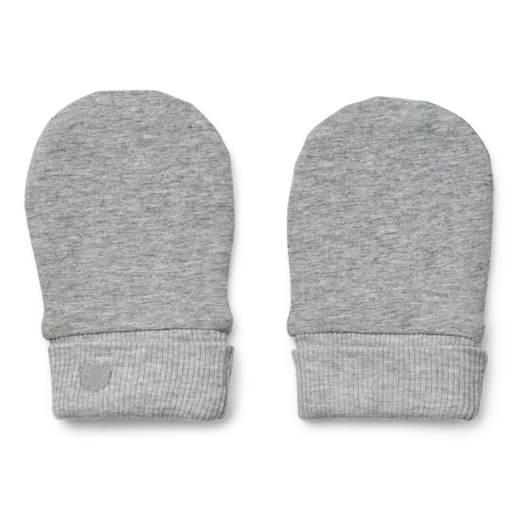 Liewood Grey Alta Organic Cotton Mitts