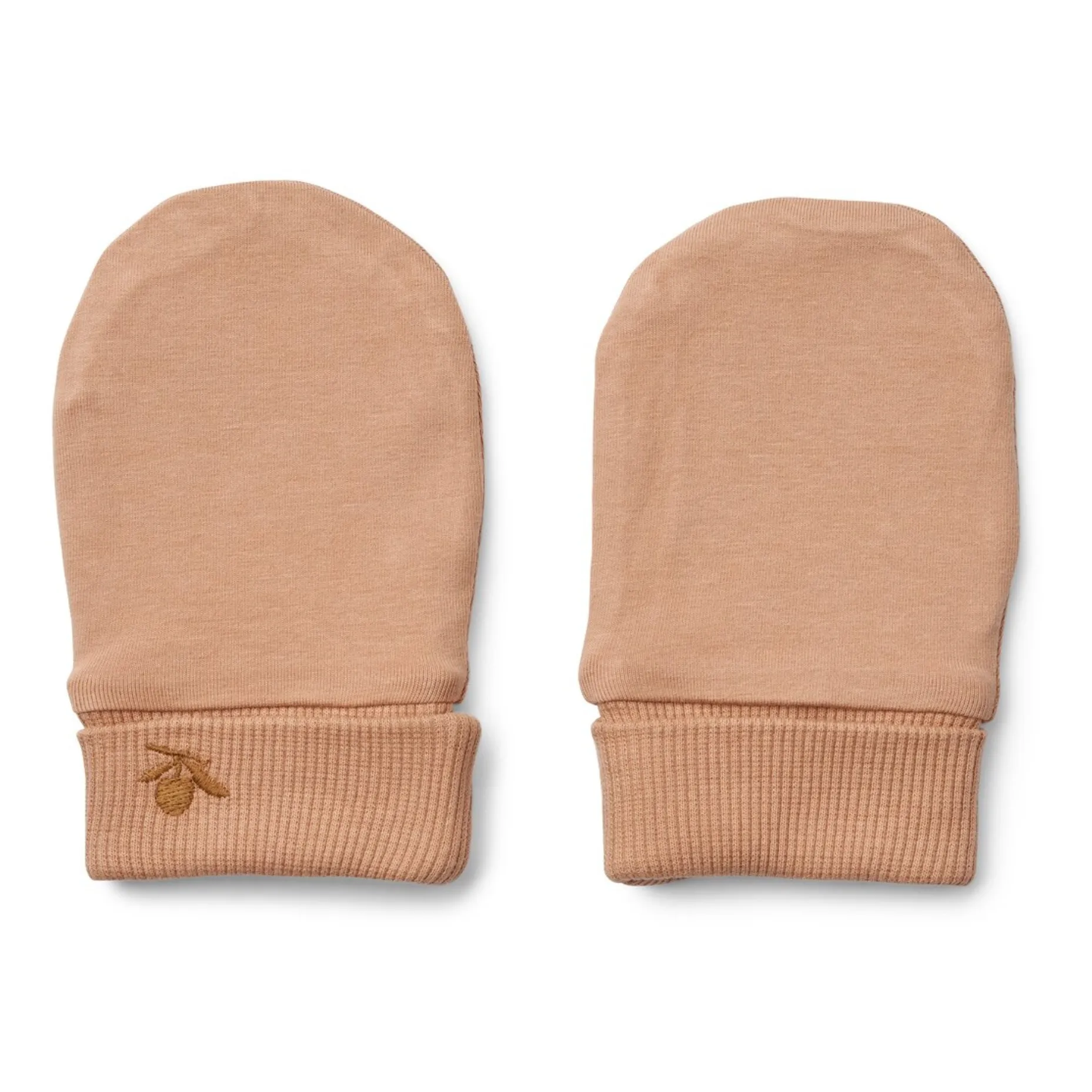 Liewood Pink Alta Organic Cotton Mitts