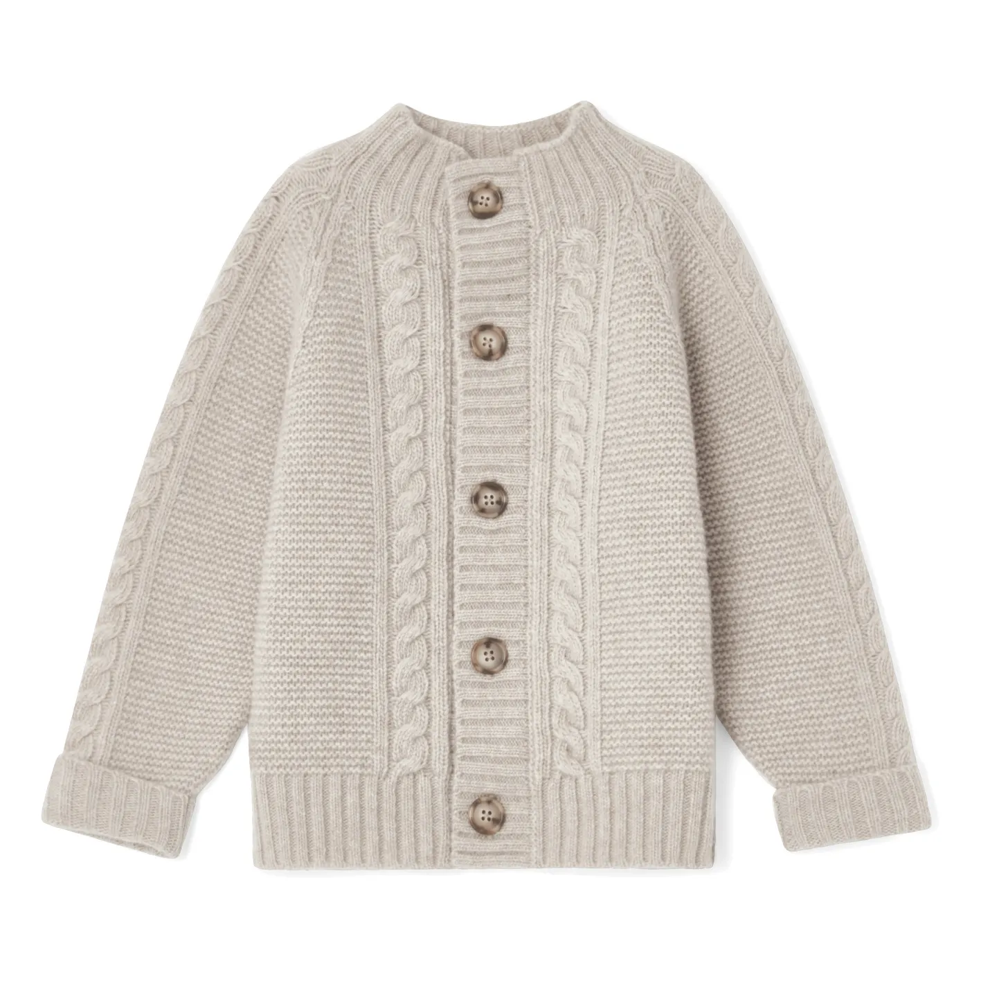 Garbo&Friends Ecru Knitted Cardigan