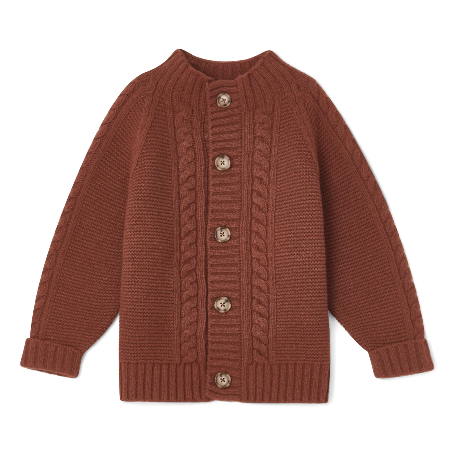 Garbo&Friends Rust Knitted Cardigan