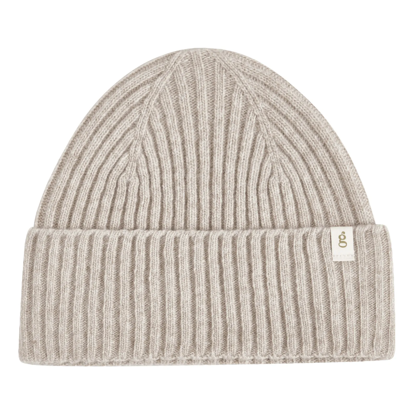 Garbo&Friends Ecru Knit Beanie