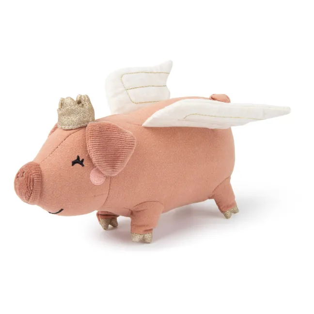 Flying pig plush in gift box