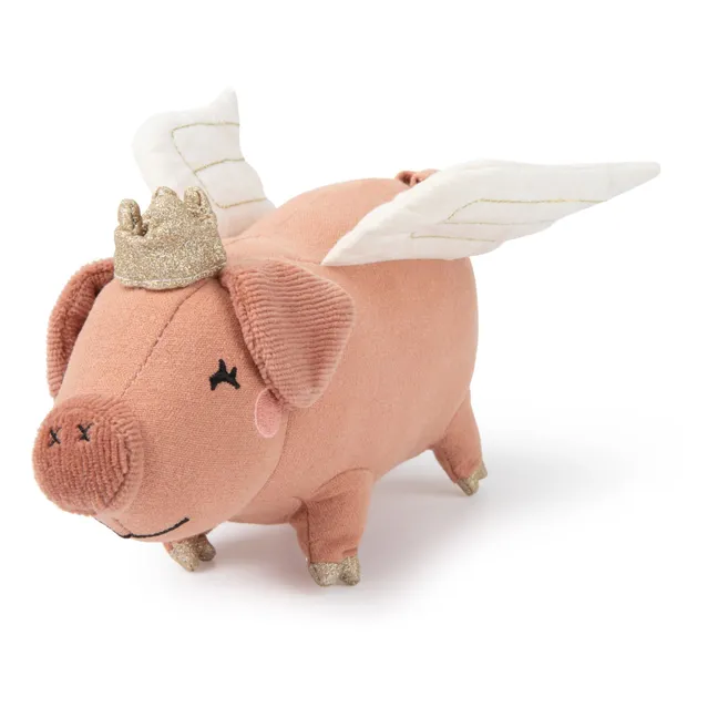 Flying pig plush in gift box