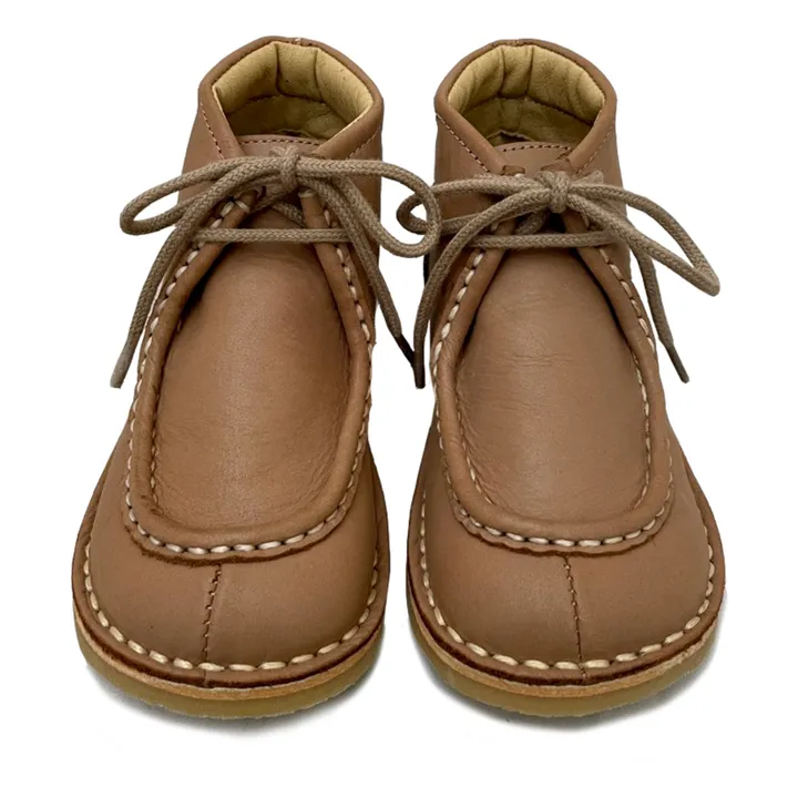 Botas con cordones Boomer | Camel- Imagen del producto n°2
