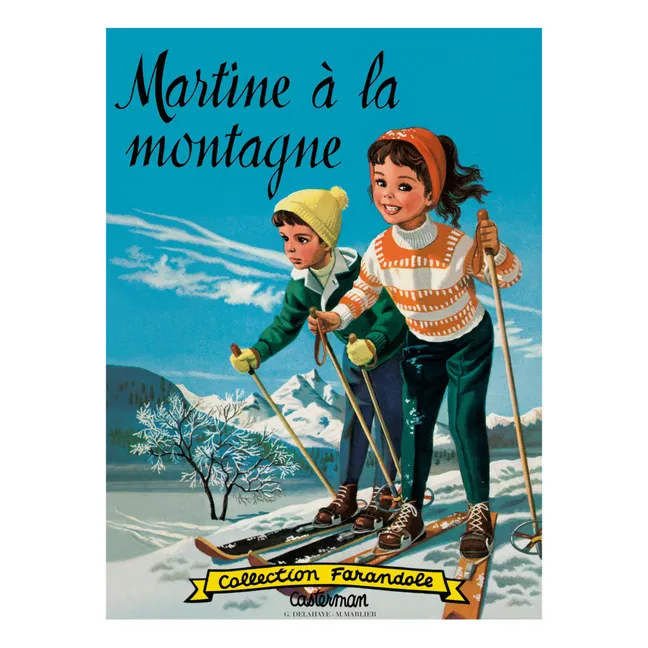 Poster Martine in montagna