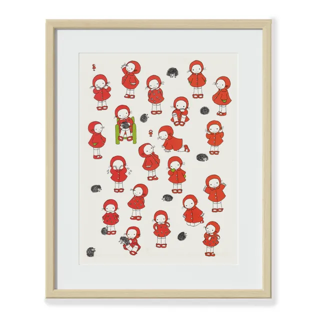 Affiche Emilie | Rouge