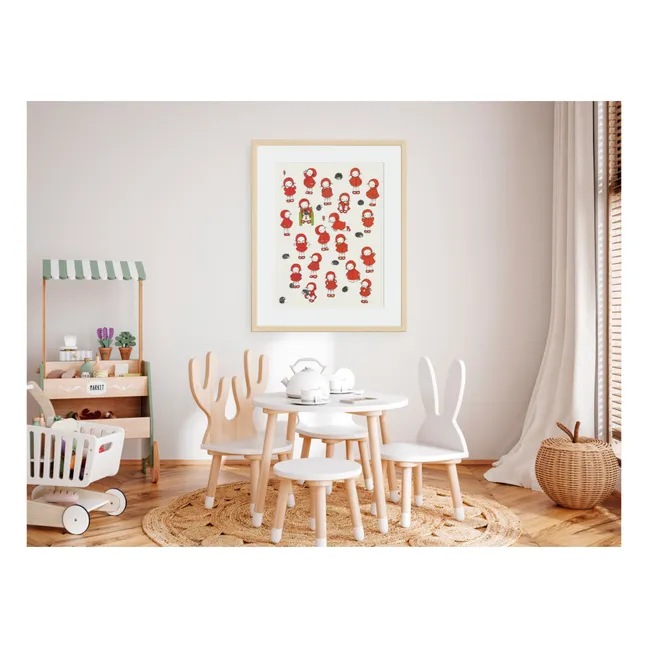Affiche Emilie | Rouge