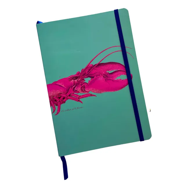 A5 Lobster Notebook | Green