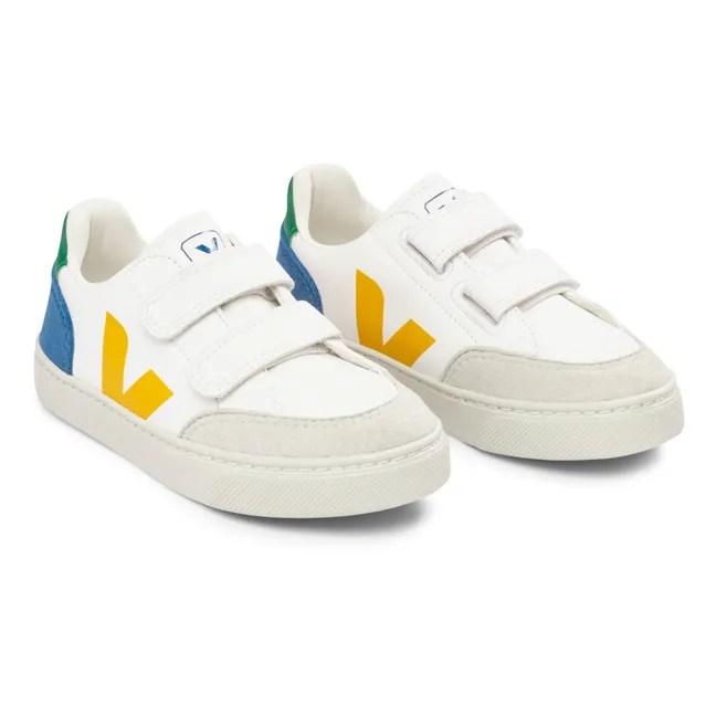 Baskets Scratchs V-12 | Bleu