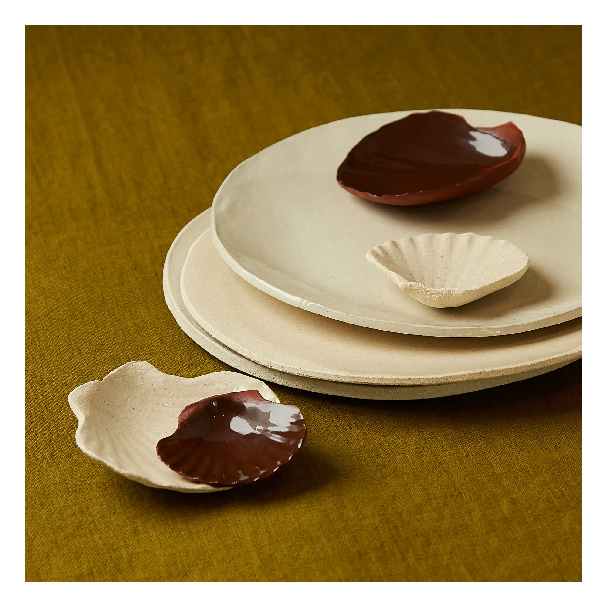 Coquillage en grès | Terracotta- Image produit n°1