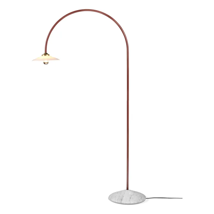 Lampadaire simple Standing lamp N°2 - Muller Van Severen | Rouge Oxyde- Image produit n°0